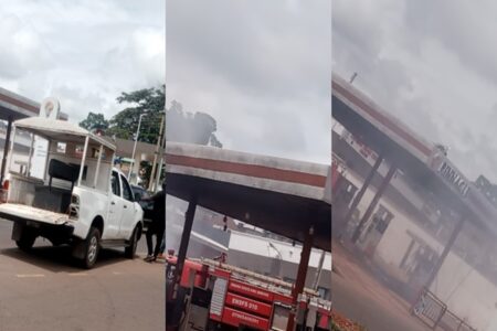 Governor Mbah's Petrol Station Set Ablaze in Enugu