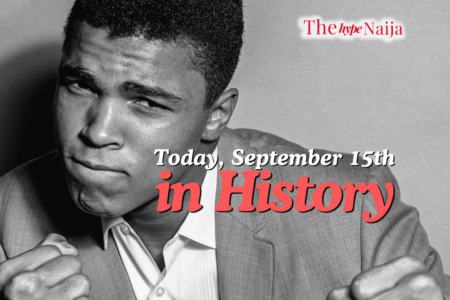 Today, September 15th in History