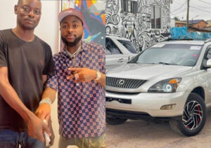 Nigerian Music Superstar Davido Gifts New Car to Longtime Driver Doro DMW