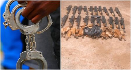 Notorious Gun Runner Arrested in Kaduna, 20 AK-47 Rifles Recovered