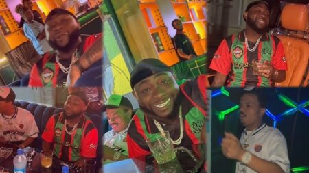 Davido and YG Marley Enjoys A Night of Friendship and Good Food in Lagos