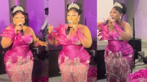 Wumi Toriola Stuns in Pink, Marking Milestone Cinema Debut as Producer