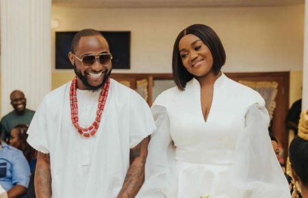 Davido's Sweet Gesture-Video Call to Chioma from Cubana Chiefpriest's Reopened Restaurant Melts Hearts