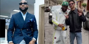 Davido's Royal Encounter in Paris