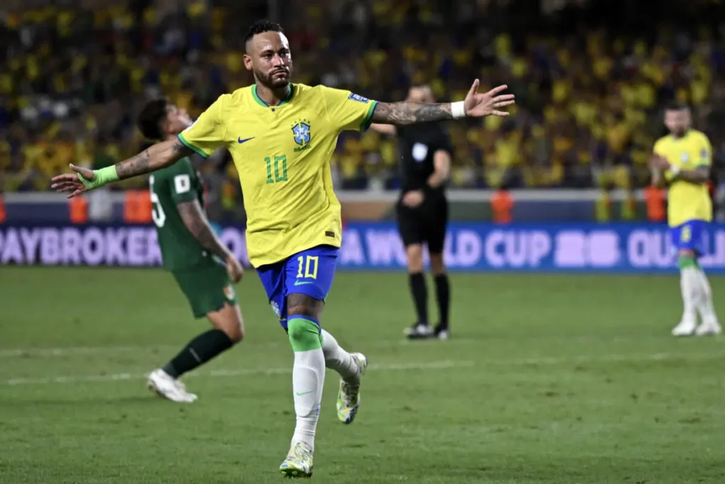 Brazil coach Dorival Junior urges patience for Neymar's recovery from knee injury