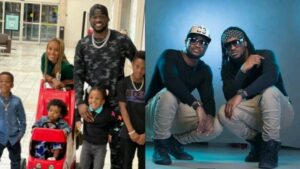 Brotherly Love Prevails: Peter Okoye Spends Time with Paul's Children Amidst Feud