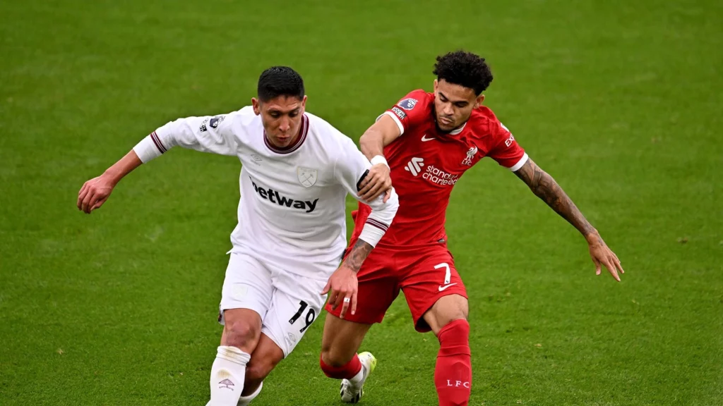 Liverpool's Fearsome Forward Line Shines as Jota and Gakpo Bag Braces in Victory Over West Ham