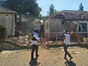 Israeli military reports Hezbollah rocket directly hits house in Safed, northern Israel. No injuries reported