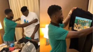 Super Eagles Star Kelechi Iheanacho Launches Winter Sweater Business Ahead of AFCON Qualifier