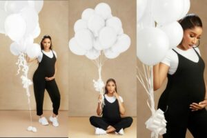 Adesua Etomi Stuns Nigeria with Breathtaking Maternity Photos as She Expects Second Child"