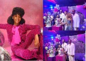 Flavour and Sandra Okagbue Orchestrate a Spectacular 10th Birthday Bash for Daughter Munachi