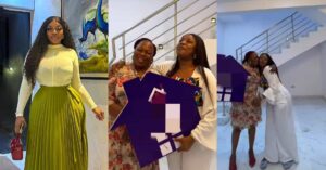 Ashmusy gifts mother new Lekki home, fulfilling long-standing promise.