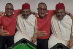 Jide Kosoko and Pete Edochie's Heartwarming Reunion After 12 Years Ignites Nollywood Nostalgia