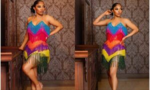 Toke Makinwa Dazzles in Show-Stopping Birthday Ensemble at 40