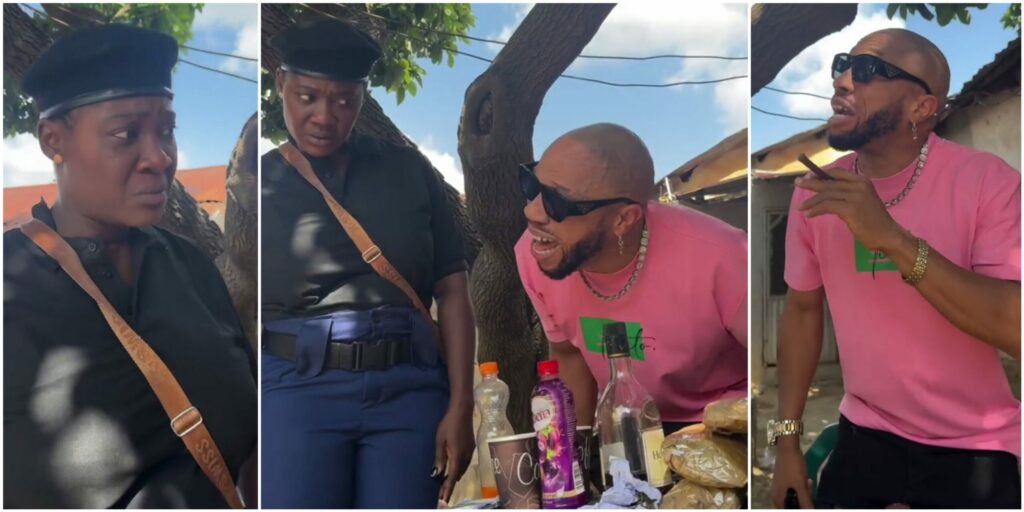 Nollywood stars Mercy Johnson and Charles Okocha deliver a hilarious performance in a viral video