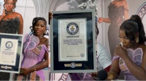 Ghanaian Makeup Artist Shatters World Record with Epic 103-Hour Marathon