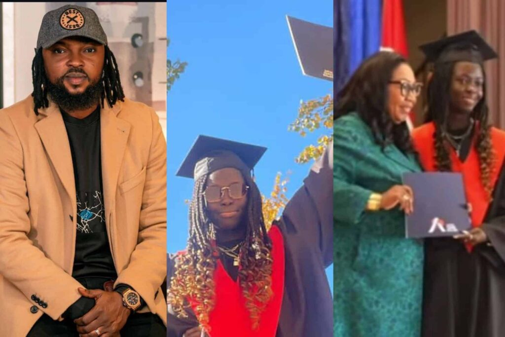 Nollywood Star Kolawole Ajeyemi's Daughter Marks Academic Milestone with Canadian College Graduation