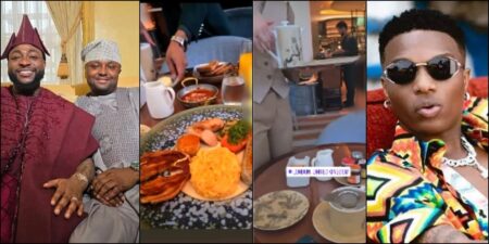 Amid Wizkid-Davido Drama, Israel DMW's Lavish Breakfast Sparks Social Media Frenzy