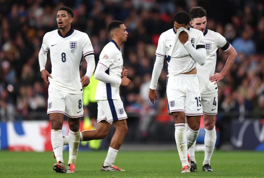 England Suffer Shock 2-1 Defeat to Greece in Nations League Clash at Wembley"