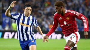 Man United's Ten Hag explains Rashford substitution in Porto draw