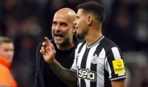 Newcastle's 'Idol' Bruno Guimaraes Reveals Intriguing Guardiola Exchange Amid Man City Transfer Speculation