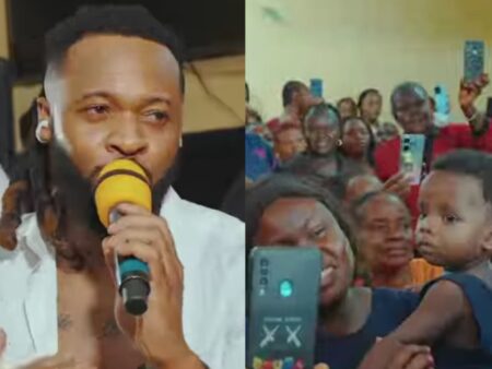 FLAVOUR'S BIRTHDAY CELEBRATION TRANSFORMS LIVES AT ENUGU HOSPITAL WITH MUSIC AND COMPASSION