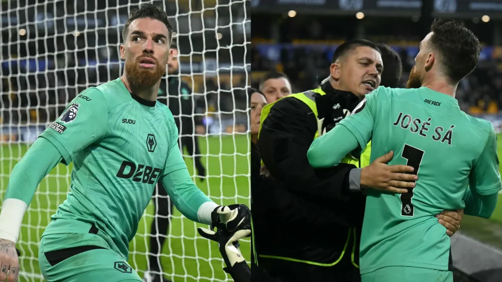 Wolves Goalkeeper Jose Sa in Shocking Confrontation with Fan During Premier League Meltdown