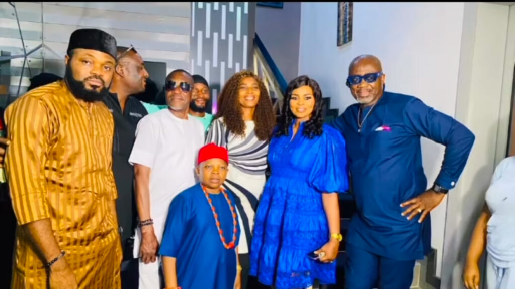 Nollywood Stars Unite for Chinedu Ikedieze's Son's Church Dedication Ceremony