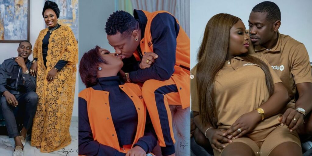 Nollywood Power Couple Adedimejis Sparks Social Media Frenzy with Playful Instagram Moment