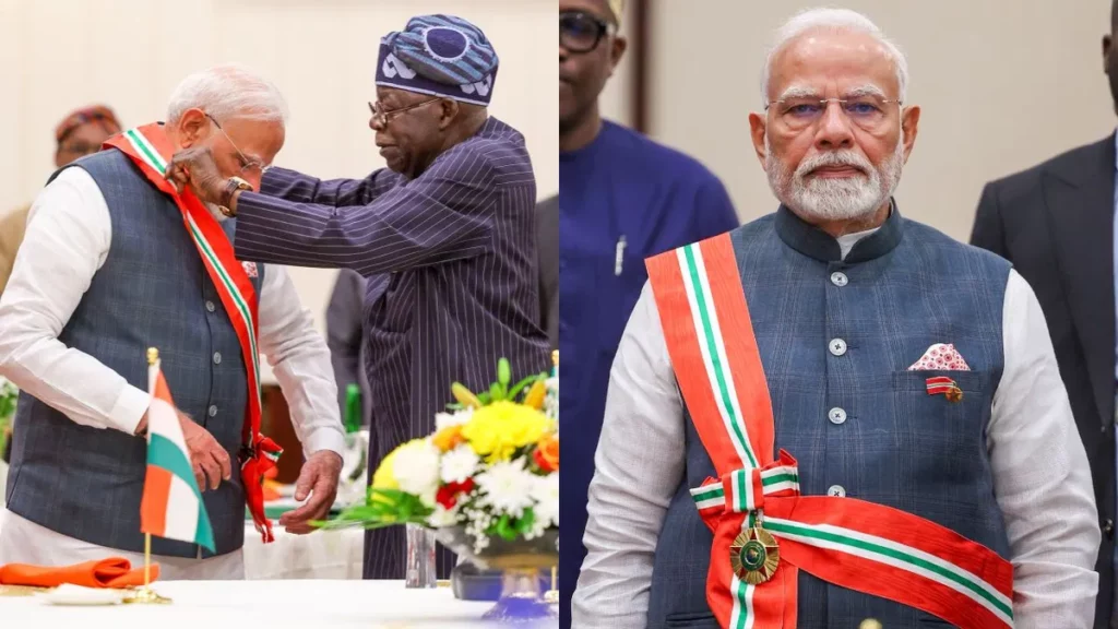 Nigeria Bestows Prestigious GCON Honor on Indian Prime Minister Modi in Landmark State Visit