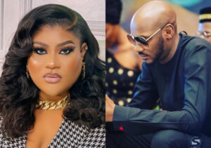 Nkechi Blessing's Playful Interaction with 2Face Signals New Chapter in Actress's Journey