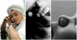 Dayo Amusa Welcomes First Child, Shares Joy After Years of Personal Struggles