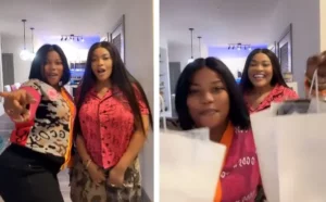 Nollywood Stars Seyi Edun and Temitope Solaja Share Heartwarming Reunion in Texas