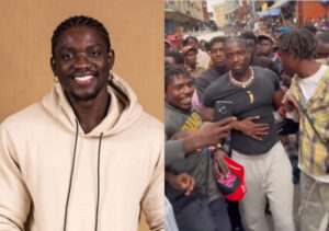 VeryDarkMan Creates Massive Stir in Lagos Island Market After Court Appearance