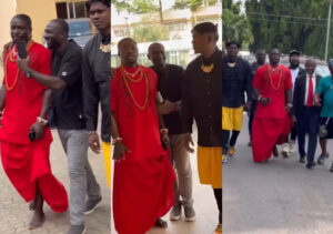 VeryDarkman's Barefoot Court Appearance in 'Priestly' Attire Captivates Lagos