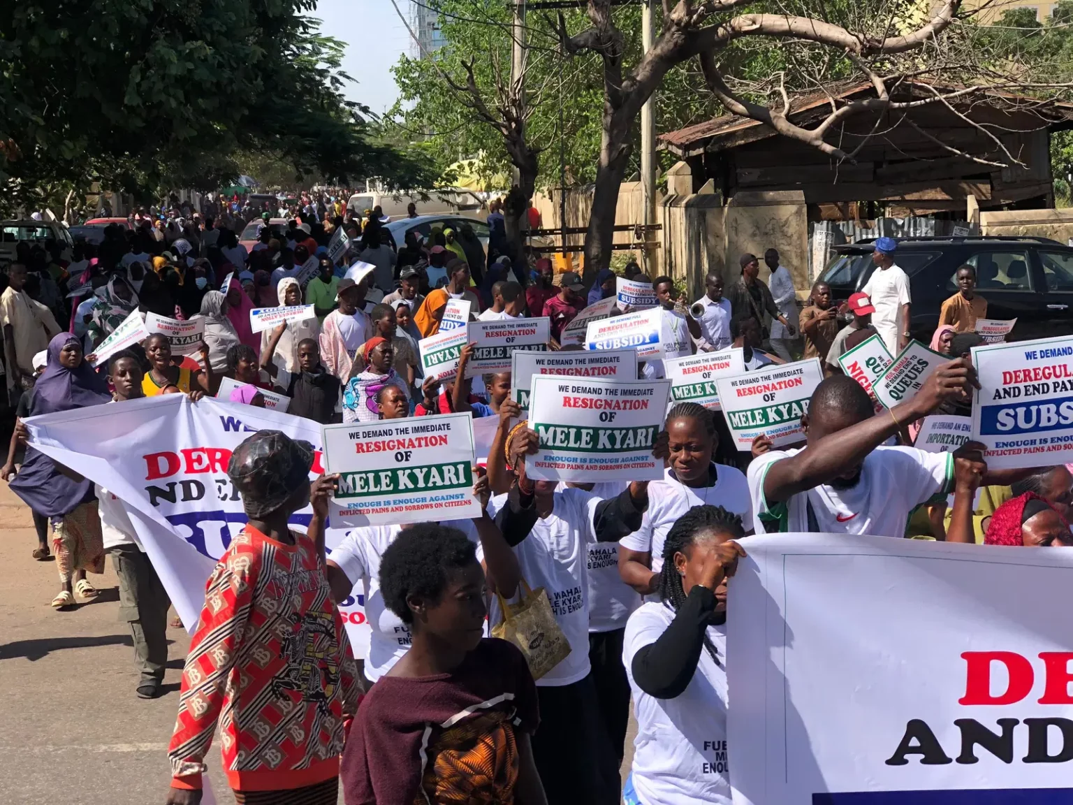 Fuel Crisis Sparks Mass Protest at National Assembly as Citizens Demand Oil Sector Overhaul