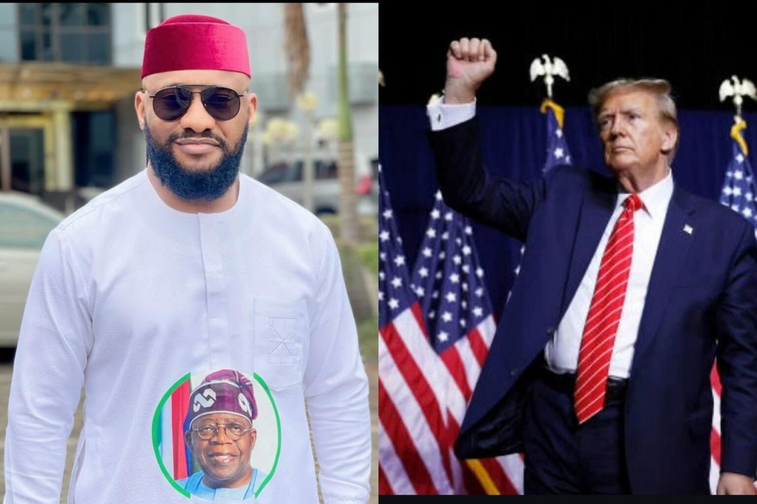 Yul Edochie Pledges to Name Future Son After Trump, Sparking New Controversy