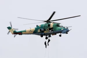 Nigerian Air Force Devastates Terror Hub in Lake Chad, Dismantling Key Supply Line