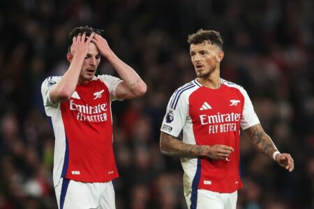 Arsenal Hit by Rice Blow Ahead of Crucial Inter Milan Champions League Clash