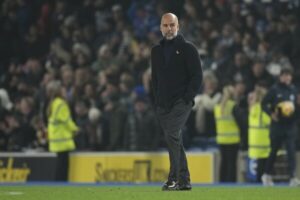 Guardiola Faces Historic Low as Manchester City Slump to Fourth Straight Defeat