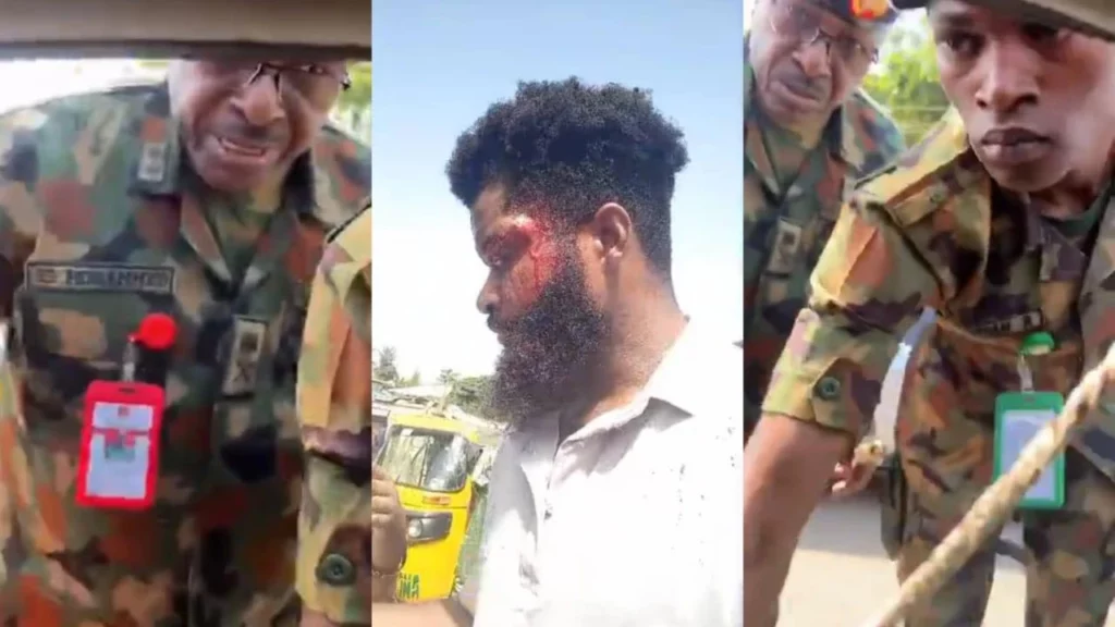 Outrage Erupts as Soldiers Brutally Assault Civilian for 'Overtaking' Vehicle, Acting Chief of Army Staff Orders Investigation