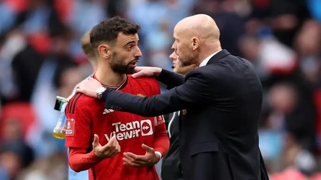 Bruno Fernandes Makes Emotional Confession Over Ten Hag's Departure