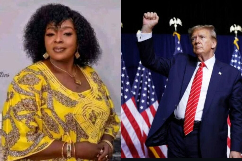 Trump's Victory Sparks Celebration from Nollywood As Rita Edochie Declares Herself 'Mama Trump'