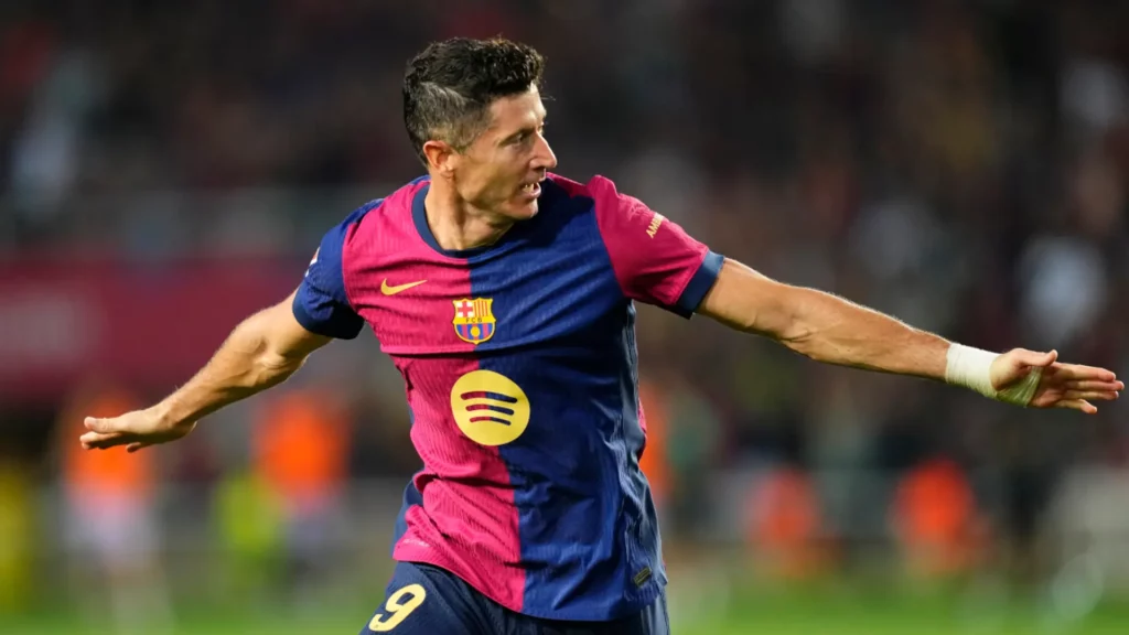 Lewandowski's Century of Goal as Barcelona's Clinical Display Outclasses Brest in Champions League Masterclass