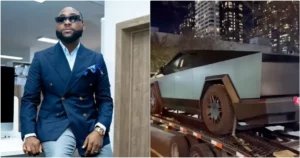 African Music Icon Davido Makes History with First Tesla Cybertruck Purchase in Africa