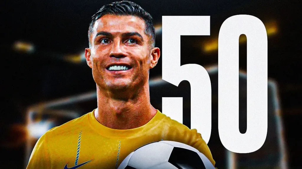 Age-Defying Ronaldo Caps Remarkable 2024 with 50 Goal