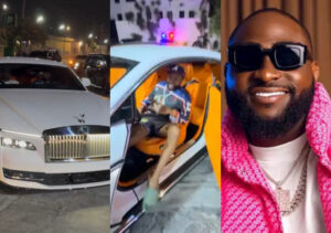 Davido's Rolls Royce Moment with Zlatan at Cubana Chiefpriest's Restaurant