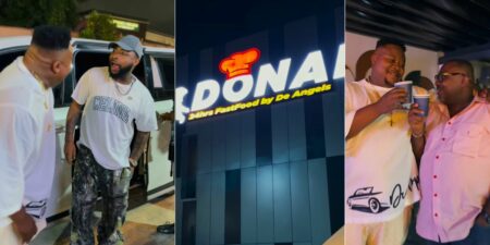 Davido's Grand Entrance at Celebrity Restaurant Sparks Social Media Buzz