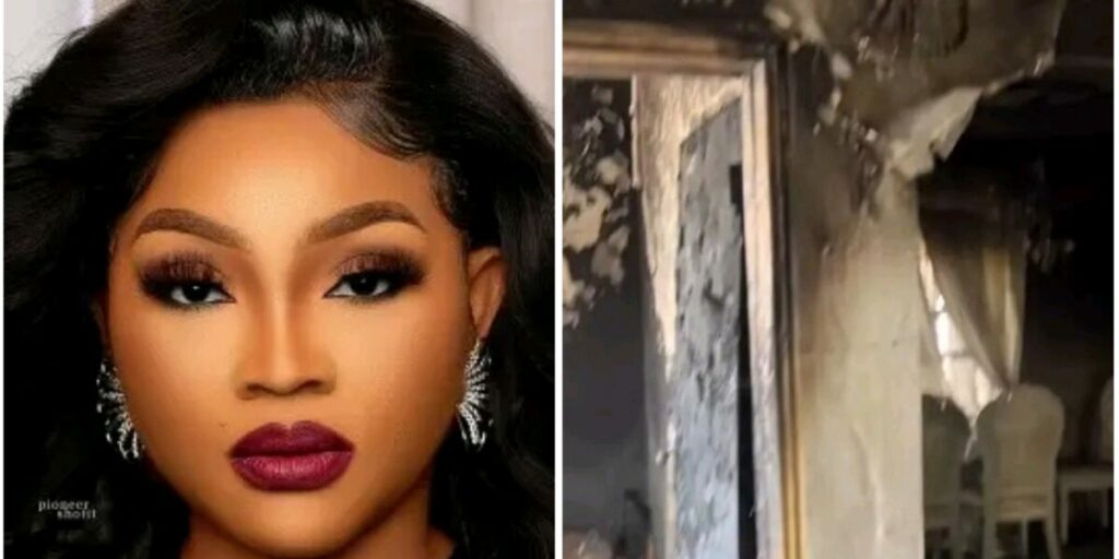 Nollywood Star Mercy Aigbe Shows Resilience Amid Devastating Property Loss