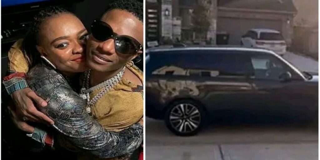 Wizkid Gifts Sister Luxury Range Rover in Christmas Surprise